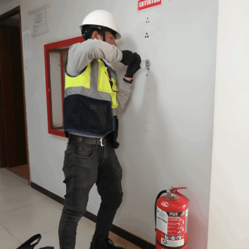 INSTALACION DE EXTINTOR